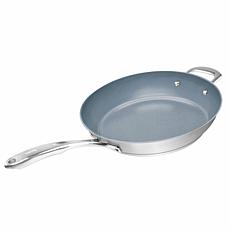 Chantal Induction 21 Steel 12.5" Fry Pan with Ceramic Coating