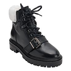 Charles by Charles David Leather/Suede Cliche Combat Boot