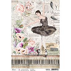 Ciao Bella Rice Paper A4 Piuma Perfection - 5 Sheets