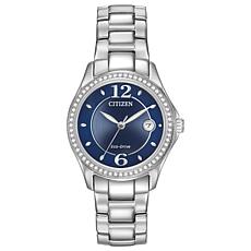 Citizen Women's Eco-Drive Stainless Steel Crystal Watch