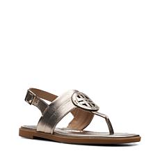 Clarks Collection Reyna Glam T-Strap Sandal