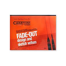 Clearprint Fade-Out Design and Sketch Vellum 17" x 22" - 50 Sheets