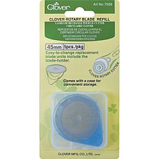 Clover 45mm Rotary Blade Refill 5-pack