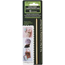 Clover Double-Ended Tunisian Crochet Hook G - G/4mm