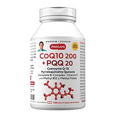 CoEnzyme Q10 200 + PQQ 20 - 120 Capsules