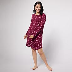 Comfort Code Peach Jersey Lace Sleepgown