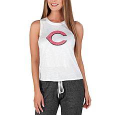 Concepts Sport Officially Licensed MLB Ladies Knit Tank Top Reds