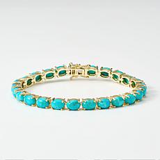 Connie Craig Carroll Gemstone Tennis Bracelet 