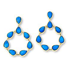Connie Craig Carroll Jewelry Livia Pear Gemstone Drop Earrings