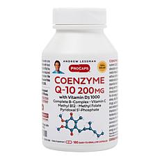 CoQ10-200 with Vitamin D3-1000 - 180 Capsules