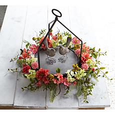 Cosmos Berry Wreath 27"