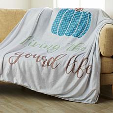 Country Living Home Collection Harvest Throw - Gourd Life