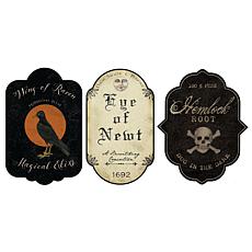 Courtside Market 3-pc. 18"x30" Vintage Halloween Decal