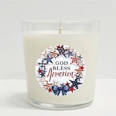 Courtside Market Celebrate 250 God Bless 10 oz Citronella Candle