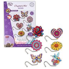 Craft Buddy Crystal Art 6-piece Bag Hook Set with Accessories