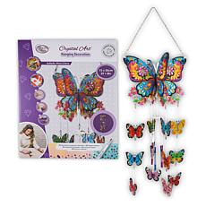 Craft Buddy Crystal Art Butterfly Wind Chime Kit
