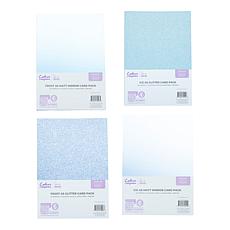 Crafter's Companion A5 Winter Frost Glitter & Matt Mirror Card