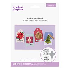 Crafter's Companion Christmas Gift Tag Dies