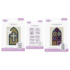 Crafter's Companion Church Window Stamp & Die Set