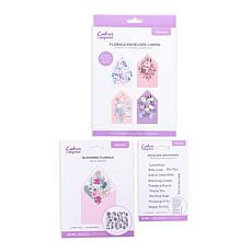 Crafter's Companion Floral Envelope Liners Kit - Set of 60 Auto-Ship®