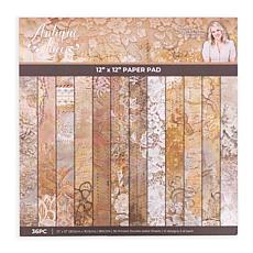Crafter's Companion Sara Signature 12" x 12" Antique Lace Paper Pad