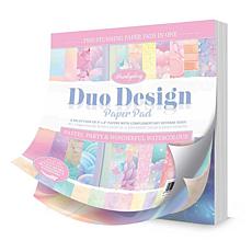 Crafts Duo Design Paper Pads - Pastel Party & Wonderful Watercolour