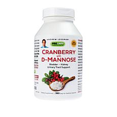 Cranberry with D-Mannose - 360 Capsules