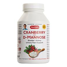 Cranberry with D-Mannose - 360 Capsules