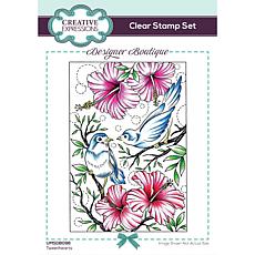 Creative Expressions Designer Boutique Tweethearts 6x4 Clear Stamp Set