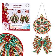 Crystal Art® Regal Ornaments Hanging Decorations - Set of 2
