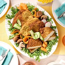 Curtis Stone 16-count 6 oz. Breaded Pork Ribeyes FD 3/23