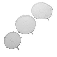 Curtis Stone 3-piece Set of Silicone Lids