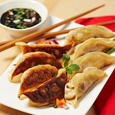 Curtis Stone 50-count Veggie & Chicken Potstickers