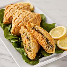 Curtis Stone 6-count Salmon Wellington w/Spinach & Lemon Sauce