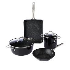 Curtis Stone Dura-Pan Nonstick 15-piece Nesting Cookware Set