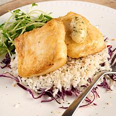 Curtis Stone 8-count 5 oz. Halibut Filets with Butter & Seasoning