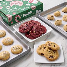 David's Cookies 118-Piece Red Velvet Cookie Dough Combo 11/17