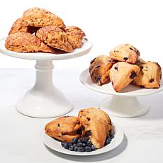 David's Cookies 14-pc Baked Scones Combo