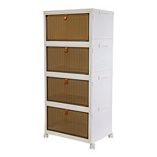 dbest Quik Box Sport Stackable Storage Bins with Wheels
