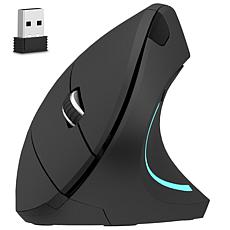 Delton S12 Ergonomic Vertical Wireless Computer Mouse