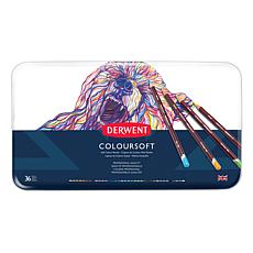 DERWENT Coloursoft 36-piece Colored Pencil Set