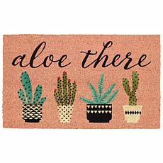 Design Imports "Aloe There" Doormat