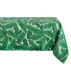 Design Imports Banana Leaf Outdoor Tablecloth - 60" x 84"
