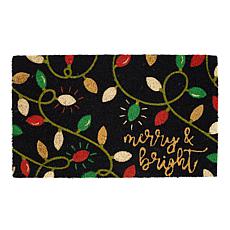 Design Imports Merry & Bright Lights Doormat