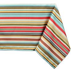 Design Imports Summer Stripe Outdoor Tablecloth - 60" x 120"