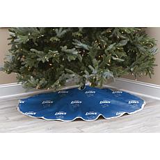 Detroit Lions Christmas Tree Skirt 