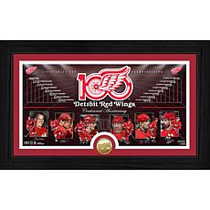 Detroit Red Wings 100th Anniversary NHL Timeline Photo Mint LE 2026