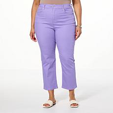 DG2 by Diane Gilman Coolmax® Stretch Denim Essential Crop Jean