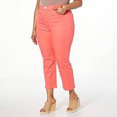 DG2 by Diane Gilman Coolmax® Stretch Denim Essential Crop Jean
