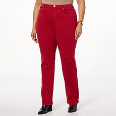 DG2 by Diane Gilman Starlight Denim Straight-Leg Jean